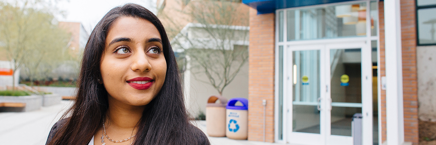 Woman at Career Center